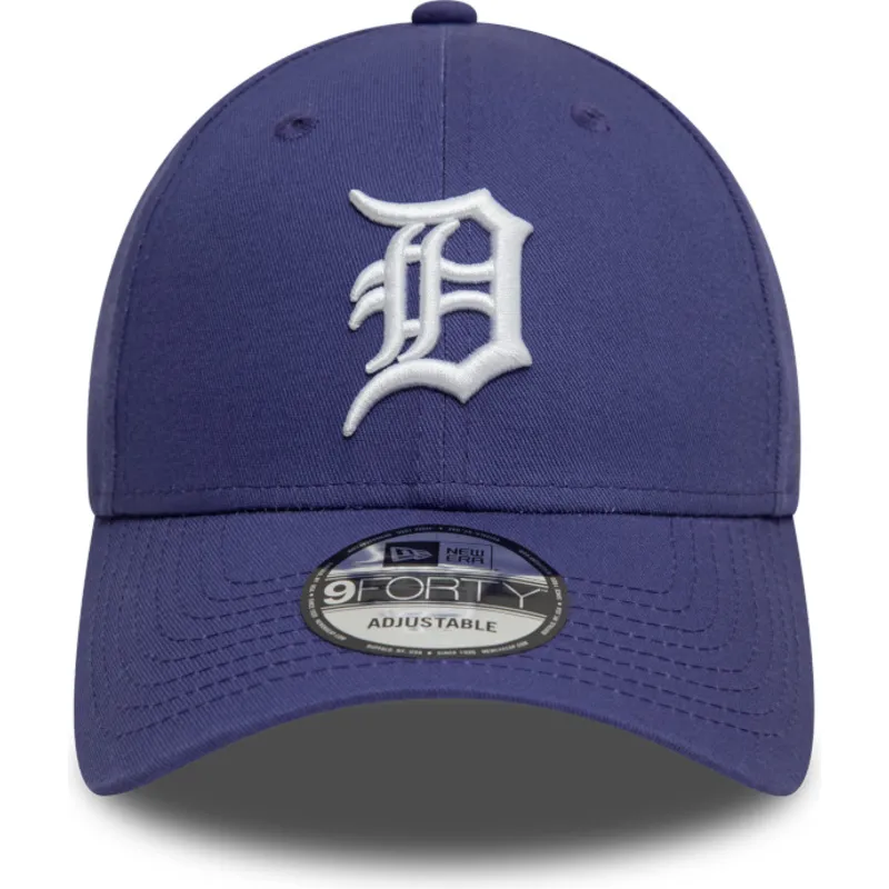 bojd-violett-justerbar-keps-9forty-league-essential-fran-detroit-tigers-mlb-av-new-era