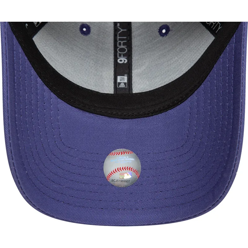 9forty-league-essential-verstellbare-violette-kappe-der-detroit-tigers-mlb-von-new-era