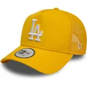 epci-curbata-galben-snapback-9forty-a-frame-league-essential-de-los-angeles-dodgers-mlb-de-new-era