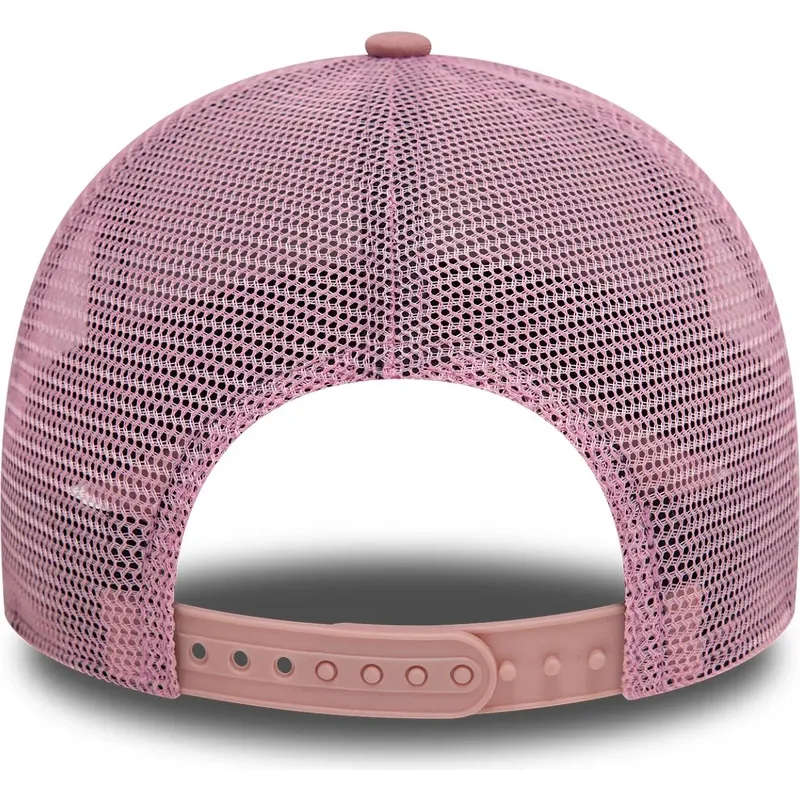 epci-curbata-roz-snapback-9forty-a-frame-league-essential-de-new-york-yankees-mlb-de-new-era