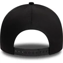cappellino-curvo-nero-snapback-9forty-a-frame-metallic-patch-dei-new-york-yankees-mlb-di-new-era