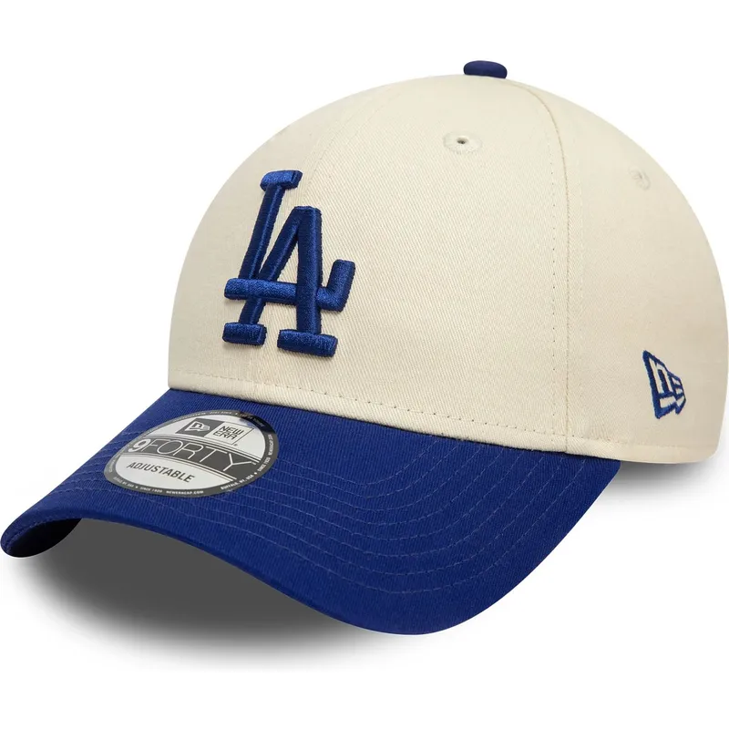 epci-curbata-bej-reglabila-9forty-colour-block-de-los-angeles-dodgers-mlb-de-new-era
