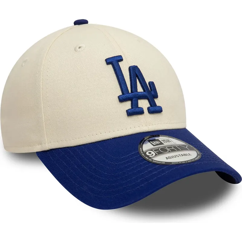 epci-curbata-bej-reglabila-9forty-colour-block-de-los-angeles-dodgers-mlb-de-new-era