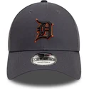 regulowana-szara-czapka-z-zakrzywionym-daszkiem-z-pomaranczowym-logo-9forty-side-patch-detroit-tigers-mlb-od-new-era