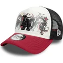 epci-curbata-papagal-snapback-9forty-a-frame-graphic-de-los-angeles-dodgers-mlb-de-new-era