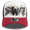 epci-curbata-papagal-snapback-9forty-a-frame-graphic-de-los-angeles-dodgers-mlb-de-new-era