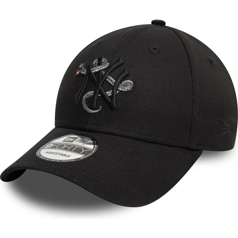 epci-curbata-negru-reglabila-9forty-icon-de-new-york-yankees-mlb-de-new-era