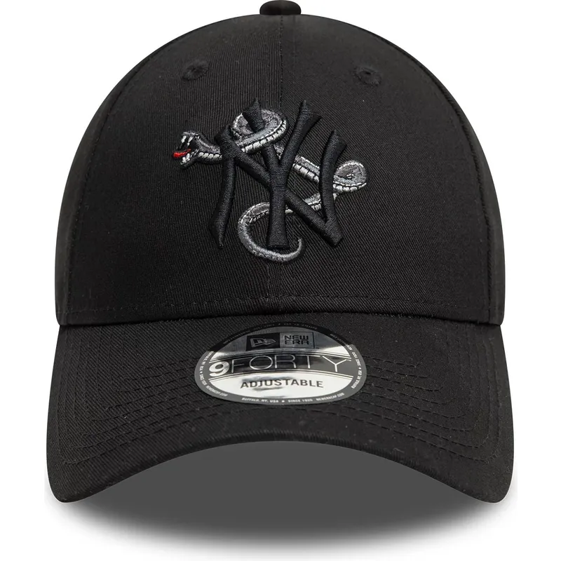 epci-curbata-negru-reglabila-9forty-icon-de-new-york-yankees-mlb-de-new-era