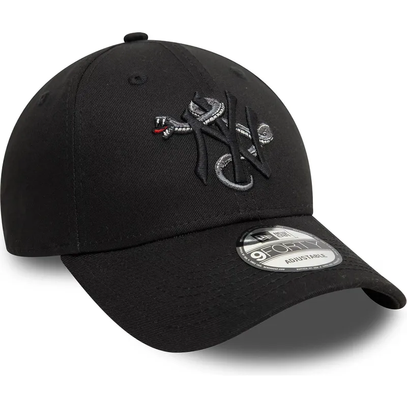 epci-curbata-negru-reglabila-9forty-icon-de-new-york-yankees-mlb-de-new-era