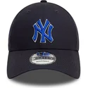 epci-curbata-bleumarin-reglabila-9forty-side-patch-de-new-york-yankees-mlb-de-new-era