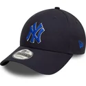 epci-curbata-bleumarin-reglabila-9forty-side-patch-de-new-york-yankees-mlb-de-new-era