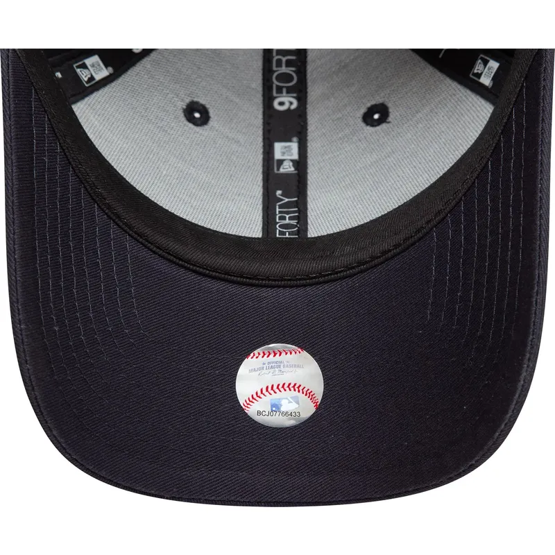 epci-curbata-bleumarin-reglabila-9forty-side-patch-de-new-york-yankees-mlb-de-new-era