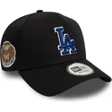 epci-curbata-negru-snapback-9forty-a-frame-world-series-patch-de-los-angeles-dodgers-mlb-de-new-era
