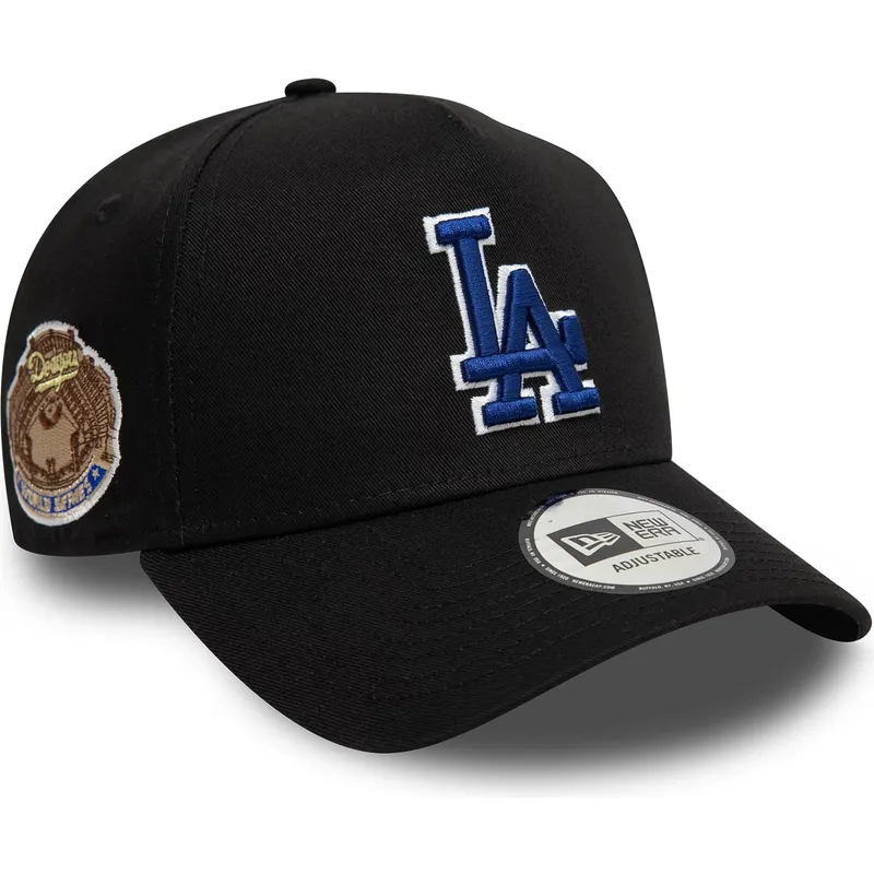 epci-curbata-negru-snapback-9forty-a-frame-world-series-patch-de-los-angeles-dodgers-mlb-de-new-era