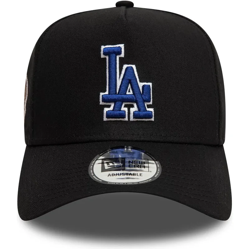 epci-curbata-negru-snapback-9forty-a-frame-world-series-patch-de-los-angeles-dodgers-mlb-de-new-era