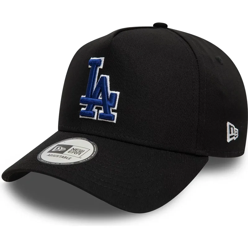 epci-curbata-negru-snapback-9forty-a-frame-world-series-patch-de-los-angeles-dodgers-mlb-de-new-era