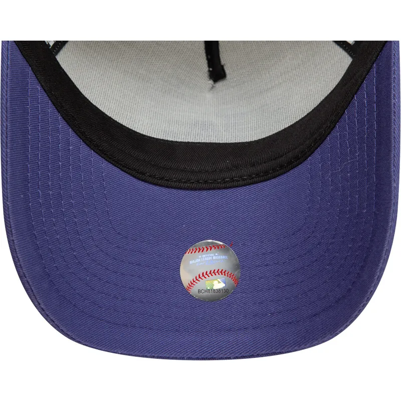 epci-curbata-violet-snapback-9forty-a-frame-world-series-patch-de-los-angeles-dodgers-mlb-de-new-era