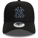 epci-curbata-negru-snapback-9forty-a-frame-world-series-patch-de-new-york-yankees-mlb-de-new-era