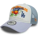 casquette-trucker-multicolore-9forty-a-frame-fruit-graphic-los-angeles-dodgers-mlb-new-era