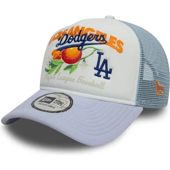 Gorra trucker multicolor 9FORTY A Frame Fruit Graphic de Los Angeles Dodgers MLB de New Era