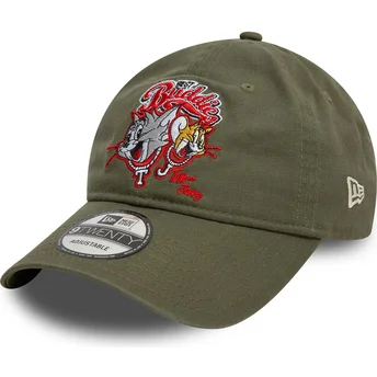 Πράσινο καπέλο με καμπύλη 9TWENTY Tom και Jerry Looney Tunes από τη New Era