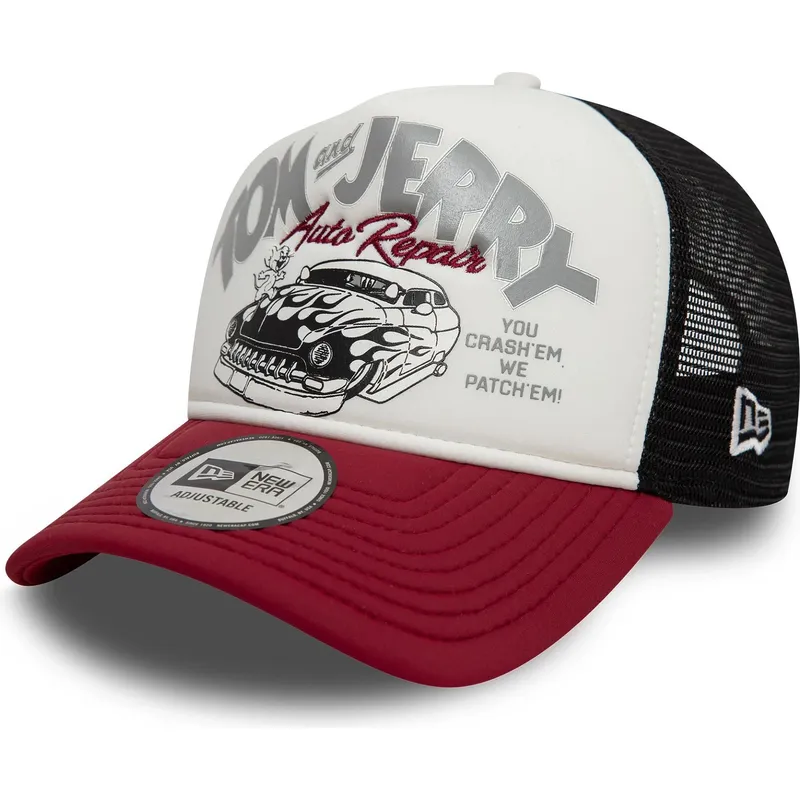 epci-curbata-papagal-snapback-9forty-a-frame-de-tom-y-jerry-looney-tunes-de-new-era