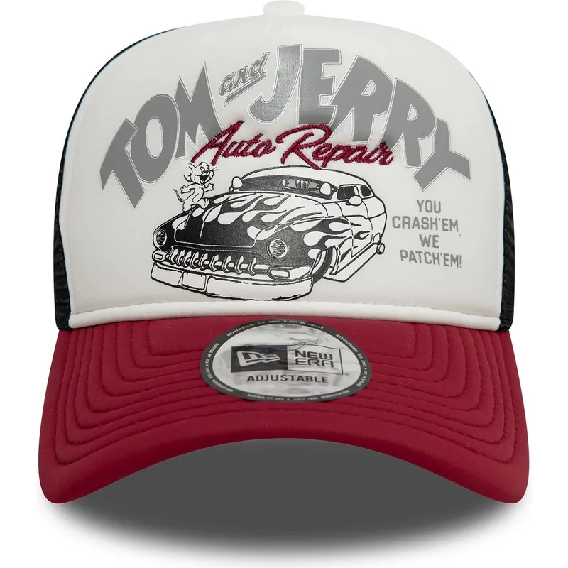epci-curbata-papagal-snapback-9forty-a-frame-de-tom-y-jerry-looney-tunes-de-new-era