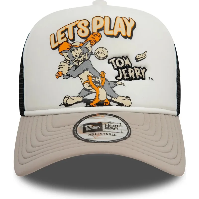 epci-curbata-papagal-snapback-9forty-a-frame-de-tom-y-jerry-looney-tunes-de-new-era