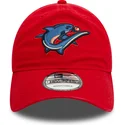 verstellbare-rote-9twenty-kappe-mit-gebogenem-schirm-der-clearwater-threshers-milb-von-new-era
