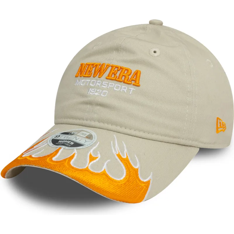 epci-curbata-bej-banda-reglabila-9twenty-flame-visor-de-new-era