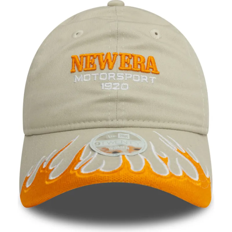 epci-curbata-bej-banda-reglabila-9twenty-flame-visor-de-new-era