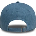 casquette-courbee-bleue-ajustable-pour-femme-9forty-denim-icon-heart-los-angeles-dodgers-mlb-new-era