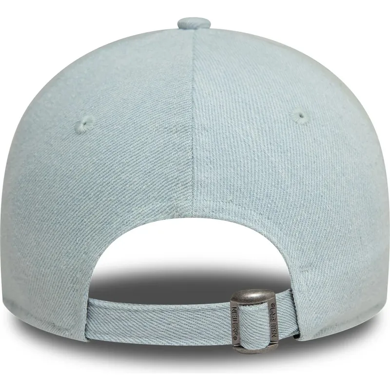 epci-curbata-albastru-reglabila-rosa-9forty-denim-icon-heart-de-new-york-yankees-mlb-de-new-era