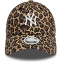 epci-curbata-leopard-reglabila-9forty-de-new-york-yankees-mlb-de-new-era
