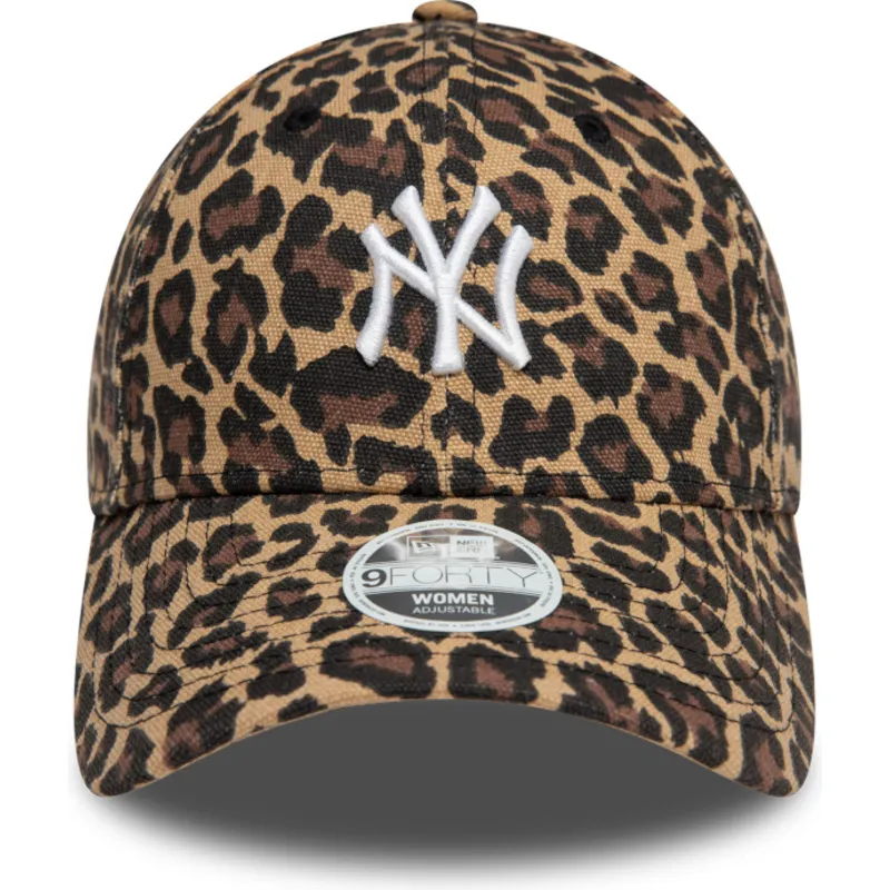 epci-curbata-leopard-reglabila-9forty-de-new-york-yankees-mlb-de-new-era