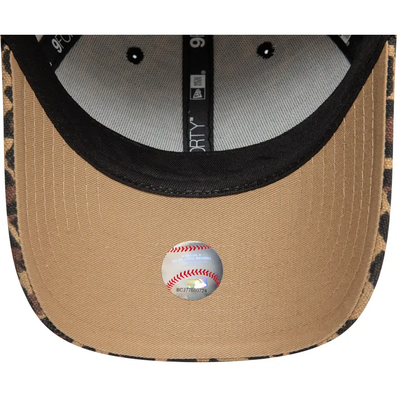 epci-curbata-leopard-reglabila-9forty-de-new-york-yankees-mlb-de-new-era