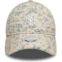 epci-curbata-bej-reglabila-9twenty-floral-quilt-de-new-york-yankees-mlb-de-new-era