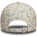 cap-curbata-beige-adjustable-strap-9twenty-floral-quilt-de-new-york-yankees-mlb-de-new-era