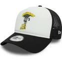 cappellino-trucker-bianco-e-nero-per-bambino-9forty-a-frame-di-batman-dc-comics-di-new-era