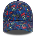 casquette-courbee-bleue-marine-pour-enfant-9forty-all-over-print-superman-dc-comics-new-era