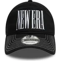 casquette-courbee-noire-9twenty-workmark-new-era
