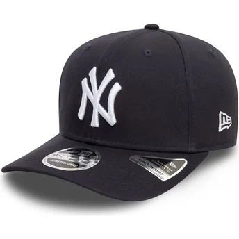 Gorra curva azul marino snapback 9SEVENTY Stretch Snap de New York Yankees MLB de New Era