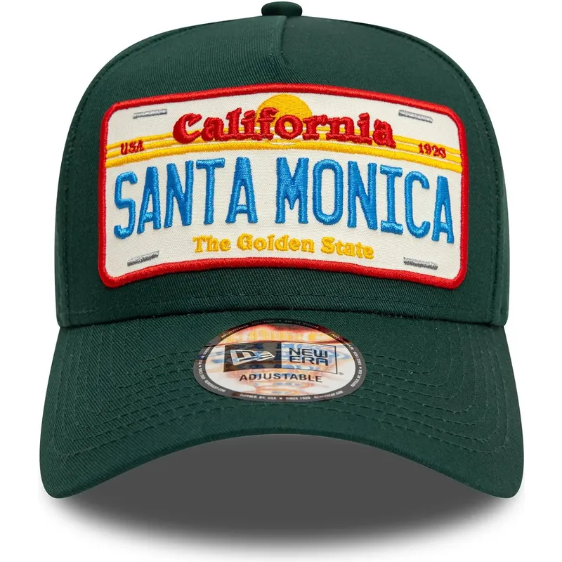 epci-curbata-verzior-snapback-9forty-a-frame-license-plate-de-santa-monica-ciudades-y-playas-de-new-era