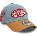 epci-curbata-papagal-reglabila-9forty-denim-de-ac-milan-serie-a-de-new-era