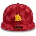 cappello-piatto-rosso-snapback-9fifty-tie-dye-di-associazione-sportiva-roma-serie-a-di-new-era
