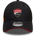 new-era-curved-brim-9forty-gradient-print-ducati-motor-motogp-black-adjustable-cap