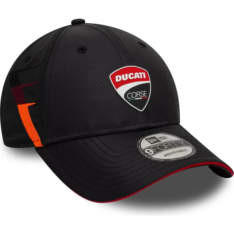 epci-curbata-negru-reglabila-9forty-gradient-print-de-ducati-motor-motogp-de-new-era