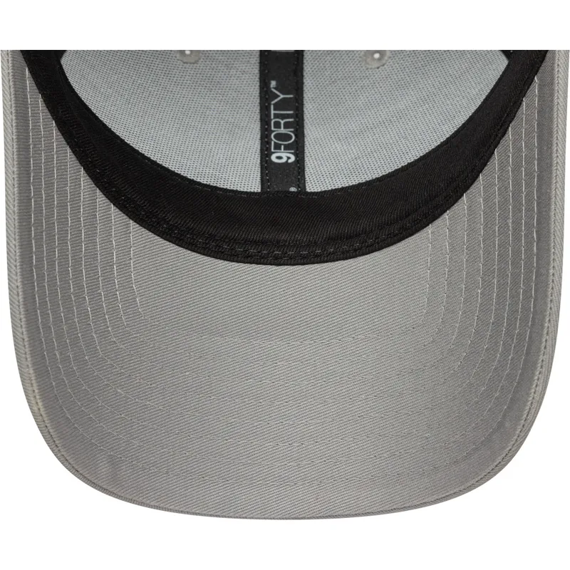 cappellino-curvo-grigio-regolabile-9forty-outline-dei-new-york-yankees-mlb-di-new-era
