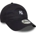 marinbla-justerbar-9twenty-mini-logo-new-york-yankees-mlb-keps-fran-new-era