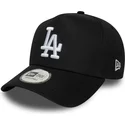 cappellino-nero-snapback-e-frame-league-essential-dei-los-angeles-dodgers-mlb-di-new-era